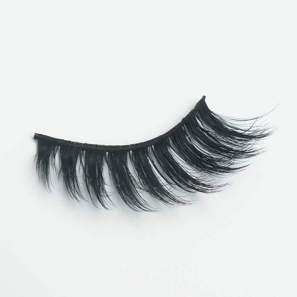 Factory wholesale 3D faux mink eyelashes full strip lashes vendor Australia DF01 - Image 4