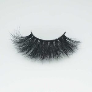 Factory price high quality strip lashes 3d real mink 25mm long eyelashes wholesaler usa LM48
