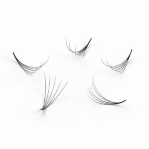 Highest quality pre-made fans short stem long stem 3d 5d 8d volume eyelashes extensions