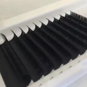 High quality natural matte super soft eyelashes extensions wispy lash extension volume canada supply