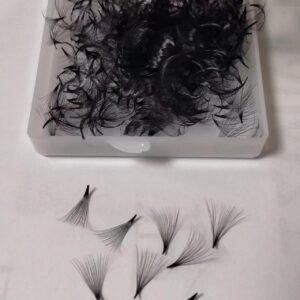 Hot selling volume lash extension premade fans eyelash extensions loose packge australian factory wholesale