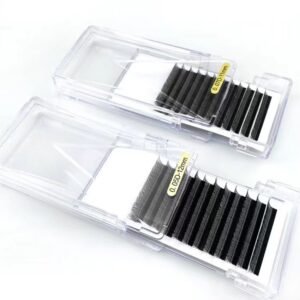 Private label customization cashmere premade w shapped yy eyelash extensions lash supply usa