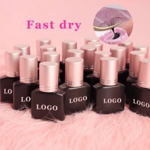 Private logo 0.5s 1s eyelash extensions tools glue fast drying lash adhesive factory wholesale usa